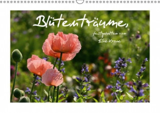 Calendar / Agendă Blütenträume (Wandkalender immerwährend DIN A3 quer) Elke Krone