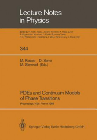 Könyv PDEs and Continuum Models of Phase Transitions Michel Rascle