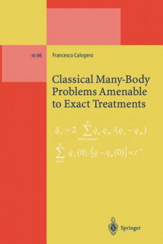 Libro Classical Many-Body Problems Amenable to Exact Treatments Francesco Calogero