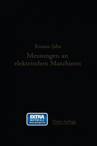 Kniha Messungen an Elektrischen Maschinen Rudolf Krause