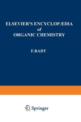 Kniha Elsevier's Encyclopaedia of Organic Chemistry Edith Josephy