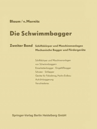 Knjiga Die Schwimmbagger Rudolf Blaum