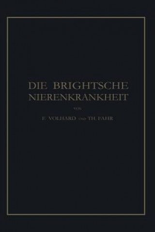 Carte Brightsche Nierenkrankheit Franz Volhard