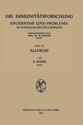 Kniha Allergie Robert Doerr