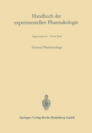 Kniha General Pharmacology Johannes Carl Bock