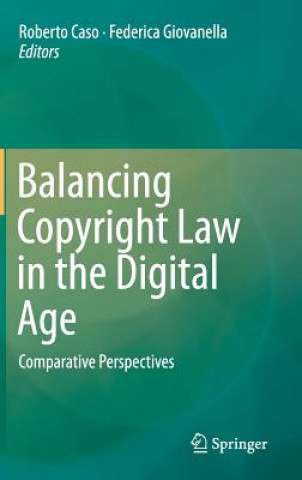 Книга Balancing Copyright Law in the Digital Age Roberto Caso