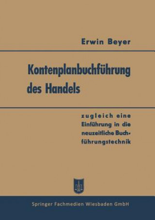 Carte Kontenplanbuchfuhrung Des Handels Erwin Beyer