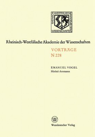 Kniha Huckel-Aromaten Emanuel Vogel