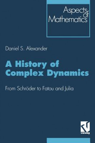 Kniha A History of Complex Dynamics Daniel S. Alexander
