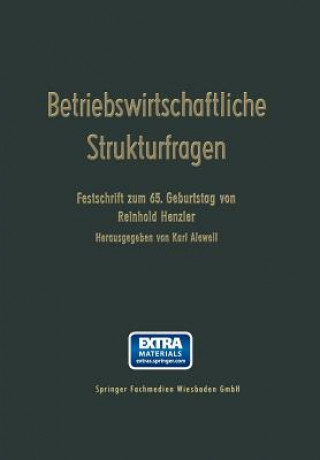 Carte Betriebswirtschaftliche Strukturfragen Reinhold Henzler