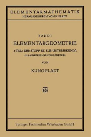 Carte Elementargeometrie Kuno Fladt