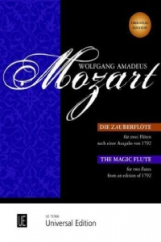 Carte Magic Flute 2 Flutes Wolfgang Amadeus Mozart
