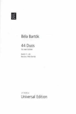 Materiale tipărite 44 Duos. Bd.1 Béla Bartók