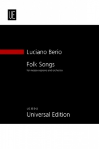 Tiskovina Folk Songs Luciano Berio