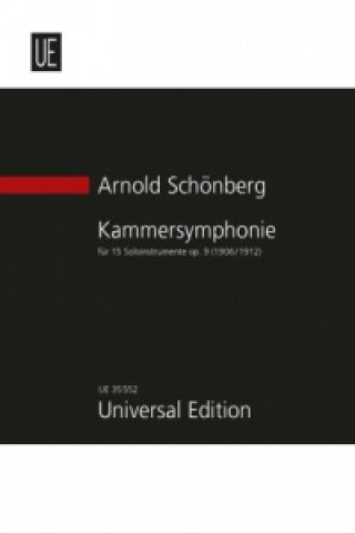 Tlačovina Kammersymphonie Nr. 1 Arnold Schönberg