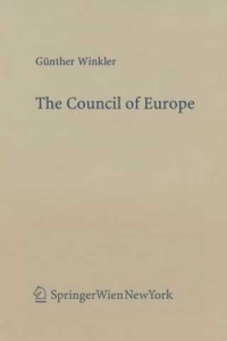 Książka The Council of Europe Günther Winkler