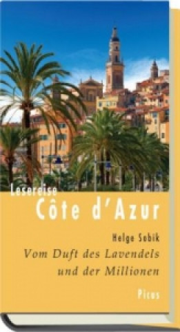 Carte Lesereise Côte d'Azur Helge Sobik
