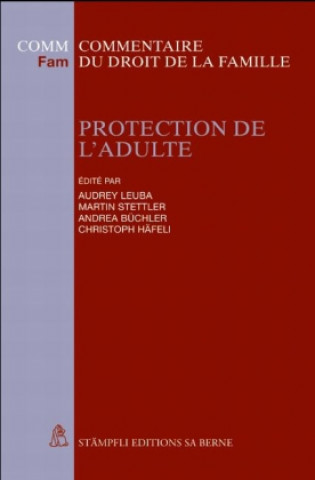 Kniha Protection de l'adulte Audrey Leuba