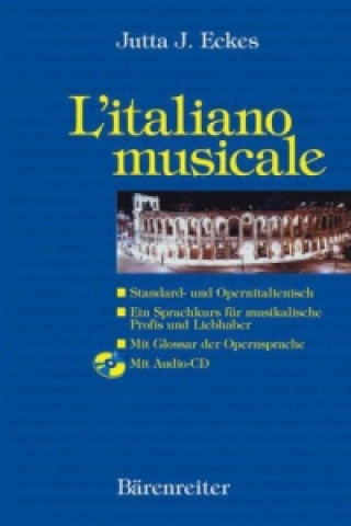 Książka L'italiano musicale, m. 1 Audio-CD Jutta J. Eckes