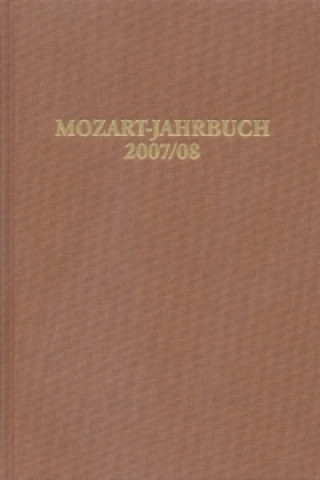Kniha Mozart-Jahrbuch / Mozart-Jahrbuch 2007/08 