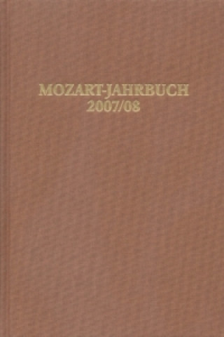 Book Mozart-Jahrbuch / Mozart-Jahrbuch 2007/08 