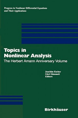 Kniha Topics in Nonlinear Analysis Joachim Escher