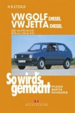 Könyv VW Golf II Diesel 9/83-6/92, Jetta Diesel 2/84-9/91 Rüdiger Etzold