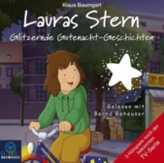 Audio Lauras Stern - Glitzernde Gutenacht-Geschichten, 1 Audio-CD Klaus Baumgart