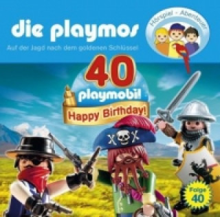 Hanganyagok Die Playmos - Auf der Jagd nach dem goldenen Schlüssel, 1 Audio-CD David Bredel