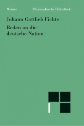 Buch Reden an die deutsche Nation Johann Gottlieb Fichte