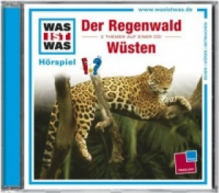 Audio WAS IST WAS Hörspiel: Regenwald / Leben in der Wüste, Audio-CD Kurt Haderer