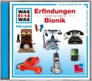 Hanganyagok WAS IST WAS Hörspiel: Erfindungen; Bionik, Audio-CD Manfred Baur