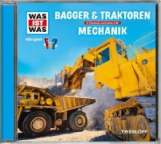 Hanganyagok WAS IST WAS Hörspiel: Bagger & Traktoren/ Mechanik, Audio-CD, Audio-CD Manfred Baur