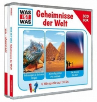 Hanganyagok WAS IST WAS Hörspiel: Geheimnisse der Welt, 3 Audio-CDs, 3 Audio-CD Manfred Baur