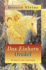 Joc / Jucărie Das Einhorn-Orakel, 44 Orakelkarten mit Anleitungsbuch Doreen Virtue