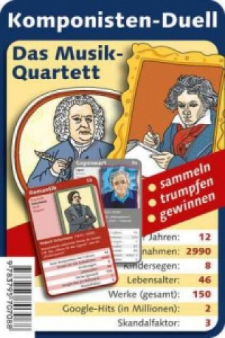 Könyv Komponisten-Duell, Das Musik-Quartett 
