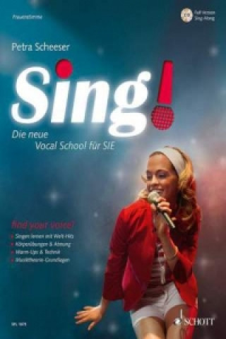 Książka Sing! - Frauenstimme, m. Audio-CD Petra Scheeser