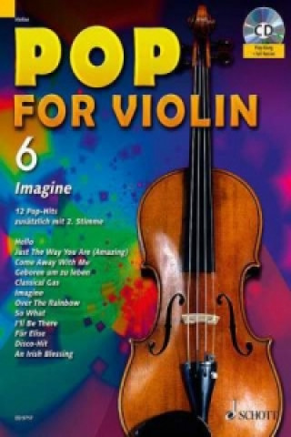 Kniha Pop for Violin, m. Audio-CD. Vol.6 Michael Zlanabitnig