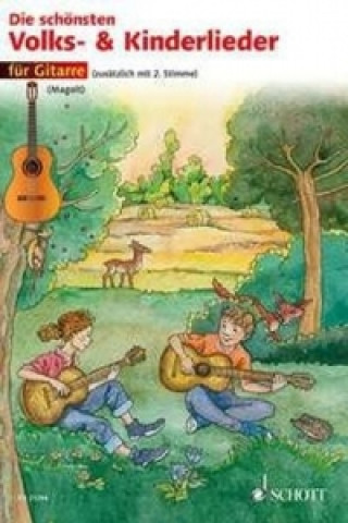 Buch Die schönsten Volks- und Kinderlieder, für 1-2 Gitarren Christa Estenfeld-Kropp