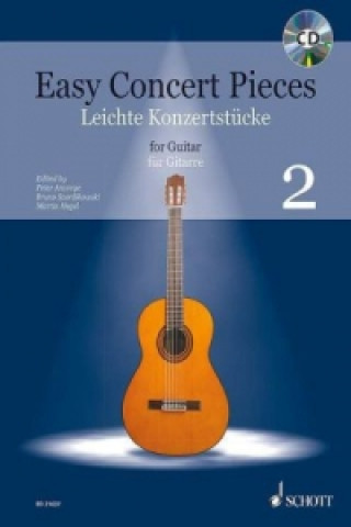 Prasa Easy Concert Pieces, für Gitarre, m. Audio-CD. Bd.2 Bruno Szordikowski