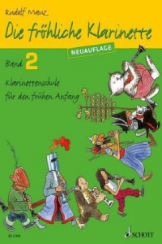 Nyomtatványok Die fröhliche Klarinette. Bd.2 Rudolf Mauz