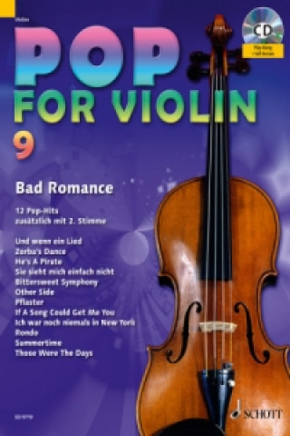 Nyomtatványok Pop for Violin, 1-2 Violinen, m. Audio-CD. Vol.8 Michael Zlanabitnig