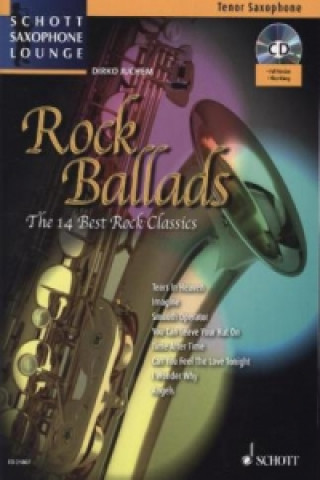 Nyomtatványok Rock Ballads, Tenor-Saxophon, m. Audio-CD Dirko Juchem