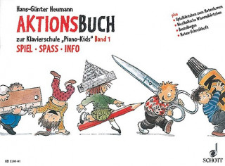 Könyv Piano Kids, Aktionsbuch. Bd.1 Hans-Günter Heumann