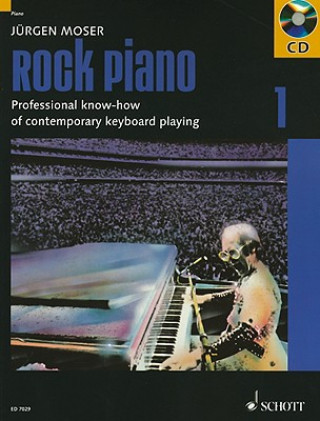 Kniha Rock Piano, m. Audio-CD. Tl.1 Jürgen Moser