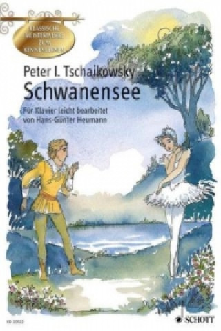 Carte Schwanensee, leichte Bearbeitungen für Klavier Peter I. Tschaikowski