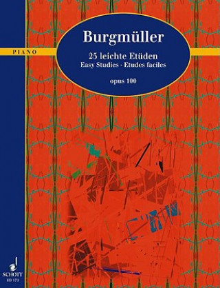 Kniha Etudes Opus 100 Friedrich Burgmüller