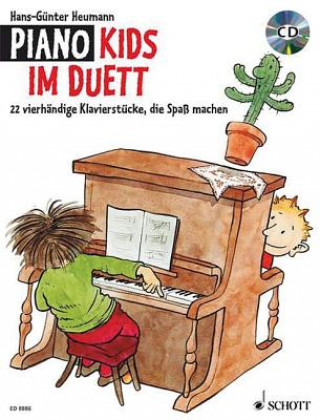 Книга Piano Kids im Duett, Klavier 4-händig, m. Audio-CD Hans-Günter Heumann