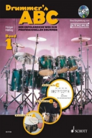 Buch Drummer's ABC, m. Audio-CD. Bd.1 Holger Hälbig