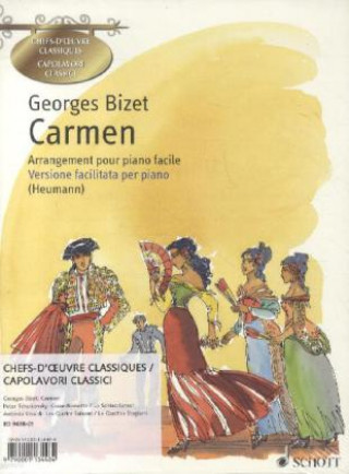 Materiale tipărite Carmen / Nussknacker / Die vier Jahreszeiten, für Klavier, 3 Hefte Georges Bizet